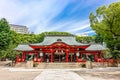 Kobe,Japan - June 27, 2017: Ikuta shrine in Kobe city Japan.