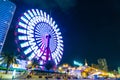 Kobe, Japan - NOV 20, 2016 : Ferris wheel near Mosaic shopping m