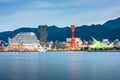 Kobe, Japan Port Skyline Royalty Free Stock Photo