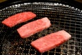 Kobe Miyazaki Wagyu beef cooking