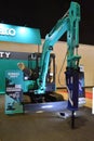 Kobelco jackhammer at Philconstruct in Pasay, Philippines