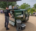 KobenKaffe small tricycle with highend coffee service, Copenhagen, Denmark