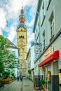 KOBLENZ, GERMANY, AUGUST 13, 2018: Liebfrauenkirche in the center of Koblenz in Germany Royalty Free Stock Photo
