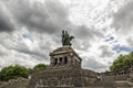 KOBLENZ, GERMANY, JUNE 30, 2017: the monumental equestrian statue of William I