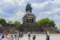 the Koblenz Monument. Royalty Free Stock Photo