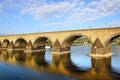 Koblenz, old bridge over the Moselle river. Royalty Free Stock Photo