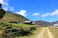 Kobrey Village in Arfak Mountains, Papua Royalty Free Stock Photo