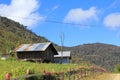 Kobrey Village in Arfak Mountains, Papua Royalty Free Stock Photo