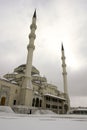 Kocatepe Mosque in Ankara Royalty Free Stock Photo