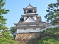 Kochi Castle in Kochi, Kochi Prefecture, Japan. Royalty Free Stock Photo