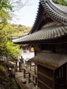 Daishi Hall on the grounds of Chikurinji, temple number 31 of Shikoku pilgrimage Royalty Free Stock Photo