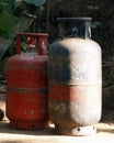 Kochi, Kerala, India -February 22, 2021 liquid petroleum gas( LPG ) kept for distributing for home usage