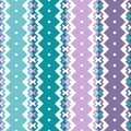 Calm Sweet Colors Abstract Sewing Embroidery Seamless Pattern Design Shape Geometric | Kocla Series