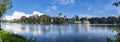 Kodaikanal Lake Panorama (Princess of Hill stations), Tamil Nadu, India Royalty Free Stock Photo