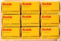 KODAK films - analog photography Royalty Free Stock Photo