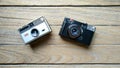 Kodak instamatic 104 and Pentax Pino 35
