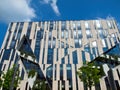Koe-Bogen in Duesseldorf - famous architecture by the architect Daniel Libeskind Royalty Free Stock Photo