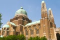 Koekelberg basilica in Brussels Royalty Free Stock Photo