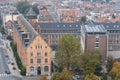 Koekelberg, Brussels Capital Region - Belgium - Tower view from the College dus Sacre Coeur and the CVO Brussels schools