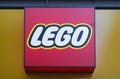 KOeLN - AUG 2019: Lego sign
