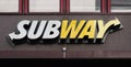 KOeLN - AUG 2019: Subway sign