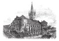 Koenigsberg Cathedral vintage engraving