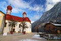 Koenigsee Church Royalty Free Stock Photo