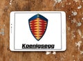 Koenigsegg cars logo Royalty Free Stock Photo