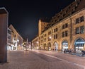 Koenigstrasse at night