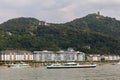 Koenigswinter germany and the rhine river Royalty Free Stock Photo