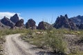 Kofa Queen Canyon Road in Arizona