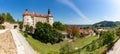 ÃÂ kofja Loka Castle Panorama