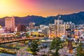 Kofu, Yamanashi, Japan Downtown Cityscape at Dusk