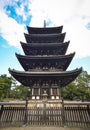 Kofukuji Temple in Nara, Japan