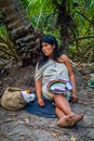 Kogi people, indigenous ethnic group, Colombia Royalty Free Stock Photo