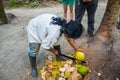 Kogi people, indigenous ethnic group, Colombia Royalty Free Stock Photo