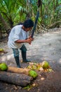 Kogi people, indigenous ethnic group, Colombia Royalty Free Stock Photo