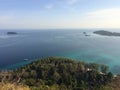 Koh Adang island sea cliff