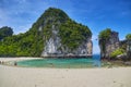 Koh Hong island with vivid beautiful sky