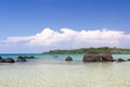 Koh Kham Beach and tropical sea Thailand Royalty Free Stock Photo