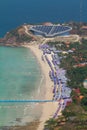 Koh Larn island tropical beach in Pattaya city, Chonburi Thailan