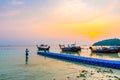 Koh Lipe, Thailand - 13.11.2019: Tourists are taking selfie photos during sunset at Ko Lipe island, Thailand. Beautiful and Royalty Free Stock Photo