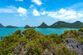 Koh Mae Mother Island in Ang Thong National Marine Park Royalty Free Stock Photo