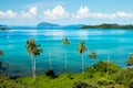 Koh Mak Island Viewpoint at Trat in Thailand Summer Season Royalty Free Stock Photo