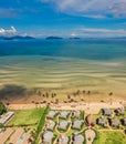 Koh Mak tropical island, paradise beach and resort, near koh Chang, Trat, Thailand Royalty Free Stock Photo