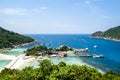 Koh Nang yuan Island,Surat,Thailand. one of the most famous diving point in thailand