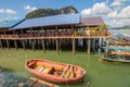 Koh Panyi village Thailand Royalty Free Stock Photo