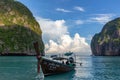 Long tail boat Maya Bay Koh Phi Phi