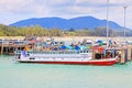 Nathon Pier, Koh Samui, Thailand Royalty Free Stock Photo