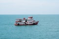 Koh Samui island, Thailand - December 15, 2019 : Ferry conveying passenger from Donsak pier Surat Thani province to Koh